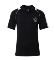 Collingwood Magpies Official AFL Team Logo Essentials AF8419 Mens Polo Shirt