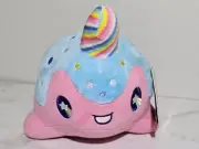 Aurora Rainbow Narwhal Plush Toy NEW FAST SHIPPING