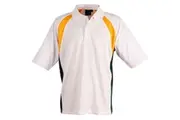 EMU | Mens CoolDry Tri-Colour Contrast Polo Shirt
