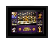 Basketball - Kobe Bryant Los Angeles Lakers Framed Pre Print