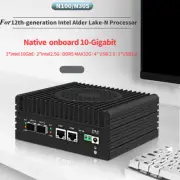 12th Gen for Intel I3 N305 Fanless Mini PC 2.5G LAN Win11 Computer Soft Router