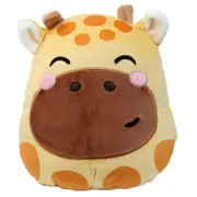 Squidglys 24cm Giraffe Animal Plush Kids/Children Pillow Soft Cuddle Cushion 0m+