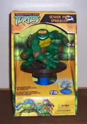 2003 Teenage Mutant Ninja Turtles Sewer Pipe Sprinkler - Michelangelo