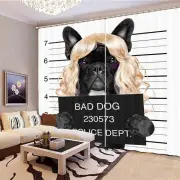 Great Beautiful Girl 3D Blockout Photo Print Curtain Fabric Curtains Window