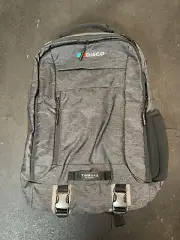 DISCO logo Timbuk2 The Authority Pack Laptop Backpack.Jet Black Static. NEW!