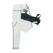 WeWoreWhat Activewear Set Sz M NWT Bra Top and High Rise Leggings Logo $136