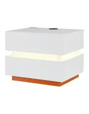 [Artiss] Smart Bedside Table LED Wireless Charging