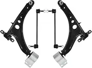 Front Lower Control Arm Sway Bar End Link 4pcs Compatible With Malibu Buick Regal Sportback 2016 2017 2018-2022