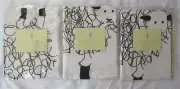 POTTERY BARN KIDS SADIE PINBOARD SLIPCOVERS - SET OF 3 - BRAND NEW