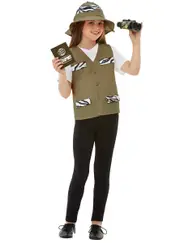 Outback Explorer Girls Safari Costume Kit