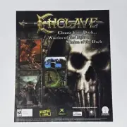 Enclave Xbox Warrior of the Light LARGE Print Ad/Poster Promo Art