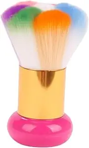 LIFKOME 1Pc Nail Cleaner Brush Multifunctional Makeup Tool for Nail Powder Dust Removal Durable Handle for Professional Home Use present for Nail Art Lovers