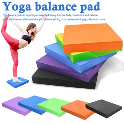 TPE Foam Balance Pad Yoga Exercise Mat Non-slip Fitness Stability Training AUS
