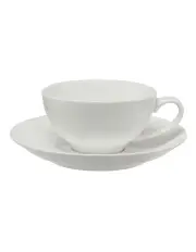 [Maxwell & Williams] Basics Coupe Cup and Saucer 200ml in White