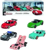 Majorette Porsche Edition 1:64 Scale Diecast Model Cars Giftpack (5 Piece Box)
