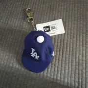New Era Cap Type Key Chain LA Dodgers Logo Miniature Accessories Blue