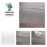 Acrylic Sashiko Stencil, Embroidery Pattern Template, Quilting Stencil Tool, ...