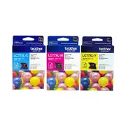 Brother LC77XL 3 Colours Value Pack Ink Cartridge Toner