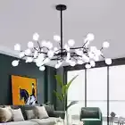 Home Indoor Lighting Luxurious Decor Hanging Lamp LED Chandelier Living Room New