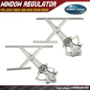 2pcs Front Driver & Passenger Window Regulator for Lexus GS300 98-05 GS400 GS430 (for: Lexus)