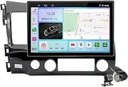 M500s,Car Stereo Android 14.0 Radio for Civic 2005-2012 GPS Sat Navigation 13.1''Touchscreen DVD Multimedia Video Player FM BT Receiver with Carplay 4G 5G WiFi DSP SWC
