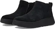 [FitFlop] Women's F-Mode Suede Flatform Zip Ankle Boots