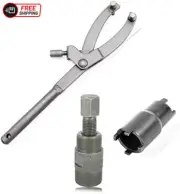 QISF 3Pcs Spanner Wrench Magneto Fly Wheel Clutch Hub Adjustable Tool + 24Mm & 2