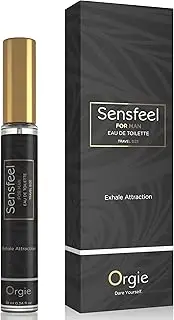 ORGIE Sensfeel for Man Pheromone Eau de Toilette Perfume For Man to Attract Woman long lasting cologne men - parfum de feromonas para hombre atraer sexis mujeres 0.33fl.oz/10ml