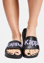 [Kappa] Black Lilac 222 Banda Adam 17 Slides