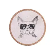 10Pcs Cork Drink Coasters Tea Coffee Absorbent Round Cup Mat Table Decor Home Non-slip