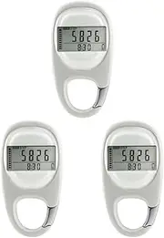 BESPORTBLE Pcs Small Light Pedometer Step Counter Running for Mountain Sports Large Visible Screen No Smartphone Needed Present