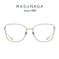 在飛比找蝦皮商城優惠-MASUNAGA 增永眼鏡 AURORA #14 (灰/金)