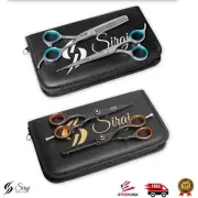 6.5" Professional Hair Cutting Japanese Scissors Thinning Barber Shear Set Kit