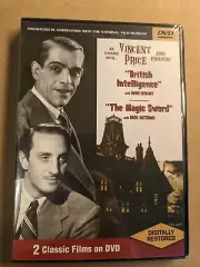 The Magic Sword (Basil Rathbone), British Intelligence (Boris Karloff) DVD New