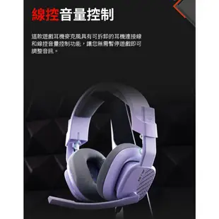 Logitech 羅技 ASTRO A10 V2 電競 耳機 麥克風 紫