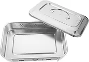TOGEVAL Box with Lid Portable Temperature Thermometer for High Temperature for and Tattoo Use Durable