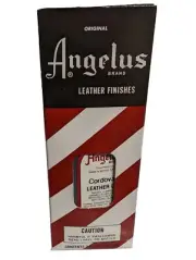 Angelus Cordovan Leather Dye 3 oz. with Applicator for Shoes Boots Bags Etc