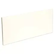 Kaboodle 600mm Antique White Modern Slimline Door - Antique White 600mm