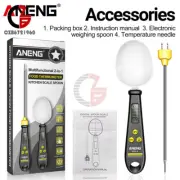 ANENG 2 in 1 Electronic Kitchen Scale Thermometer Digital Measuring Spoon Scale