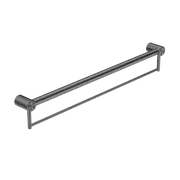 Nero Mecca Care 32mm Grab Rail With Towel Holder 900mm Gun Metal NRCR3230BGM