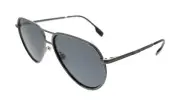 Burberry 0BE3135 114481 Scott Ruthenium Aviator Sunglasses