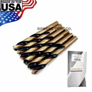 Norseman Viking 7/16" Mechanic Length HI-Molybdenum M7 Drill Bit 6-Pack 87160
