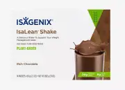 1 x ISAGENIX Plant-based IsaLean shake Vanilla Chai or rich chocolate Flavour