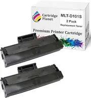Cartridge Planet 2-Pack Compatible Toner Cartridge for Samsung MLT-D101S MLTD101S SU698A (1,500 Pages) for Samsung ML2160 ML2164 ML2165 ML2165W SCX3400 SCX3405F SCX3405FW SF760P