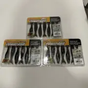 Berkley PowerBait Power Stinger 3.5" Green Pumpkin - 3 Pack