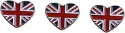 [LIFKOME] 2pcs Alloy Brooch Mens Ties Lapel Pin for Men Enamel Pin Clothes Pin Brooch Lapel Pin Men Brooch Pin Brooch Flag Mens Neckties Heart Decor Funny Brooch Love Brooch Badge Rice Word