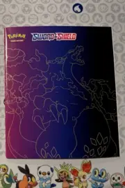Pokemon TCG Sword & Shield Charizard UPC Players Guide Booklet! Fresh from Box!