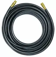 Appliance Hose for Propane or Natural Gas 25 Feet Fits All Torches Black