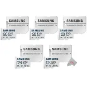 Samsung EVO Plus MicroSD 128GB, 130MBs Memory Card with Adapter - 5 Pack