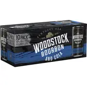 Woodstock Bourbon & Cola 10x200ml